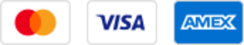 Mastercard, Visa ve American Express ile güvenli ödeme